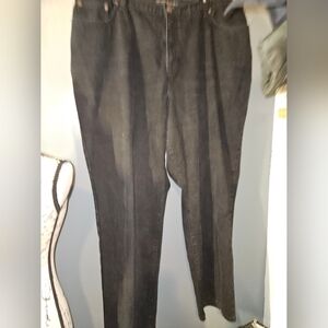 Venezia Womans Black Jeans Size 24 Average